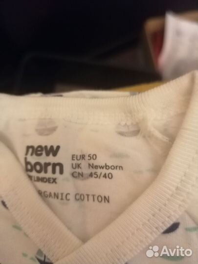 Боди для новорождённых 50