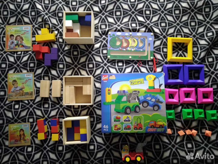 Пакет развивающих игрушек от 100