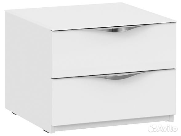 Тумба прикроватная с 2 ящиками Глосс