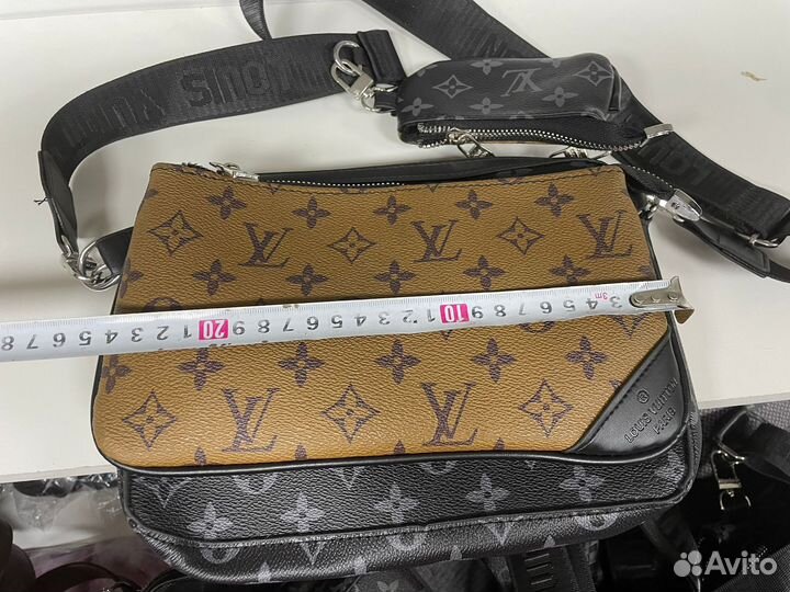 Сумка мужская кожаная Louis Vuitton 3\1