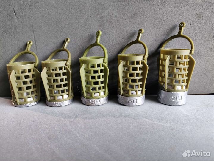 Грузила Чебурашки разборные от 1 гр до 60 гр