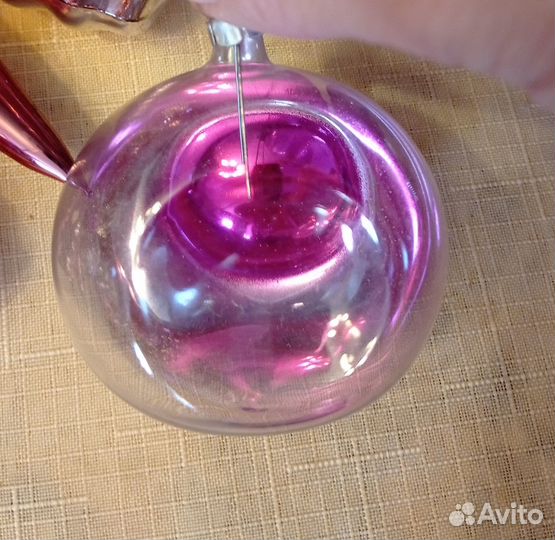 Елочные игрушки СССР одним лотом