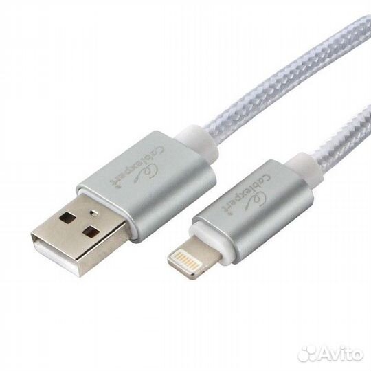 USB кабель для iPhone iPad в оплётке 1,8 м