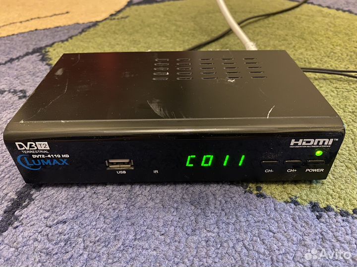 Телевизор JVC с тв приставкой