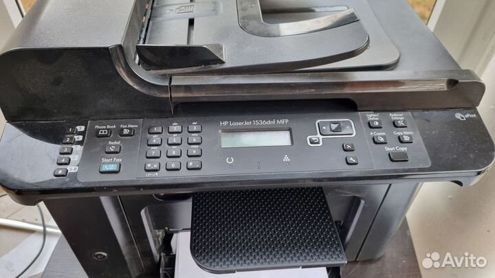 Мфу hp laserjet 1536 dnf mfp картридж заправлен