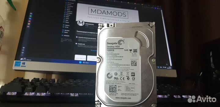 Жесткий диск seagate desktop HDD 1TB