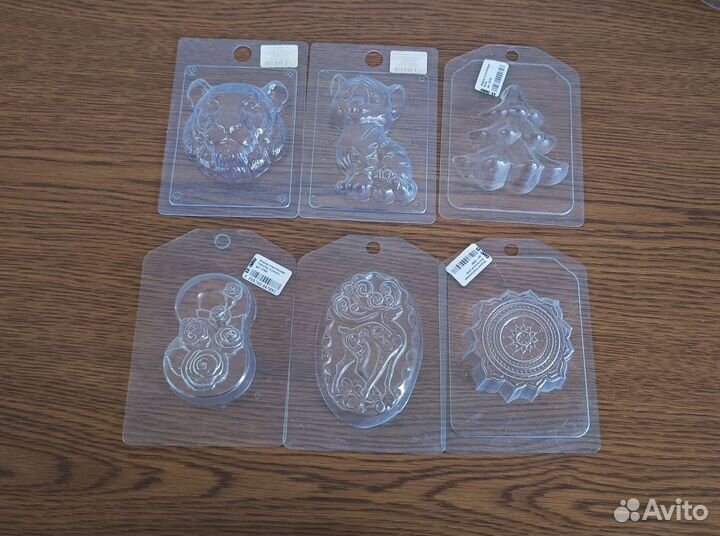 Пластиковые формы для мыла (Разные)
