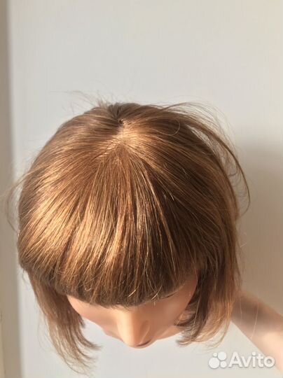 Учебная голова манекен 100% натуральные волосы