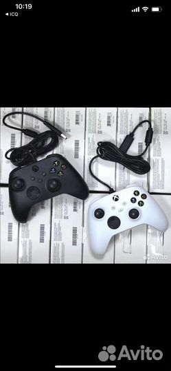 Проводной Геймпад xbox series S X, One джойстик