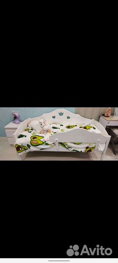 Детская Кровать от 3 лет с матрасом бу