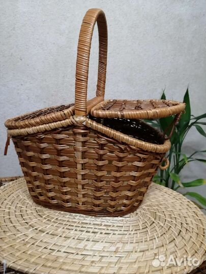 Корзина плетеная для пикника