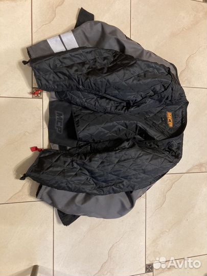 Мотокуртка мужская текстильная размер L