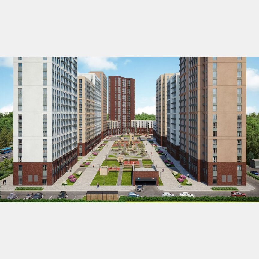 1-к. квартира, 34,9 м², 16/24 эт.