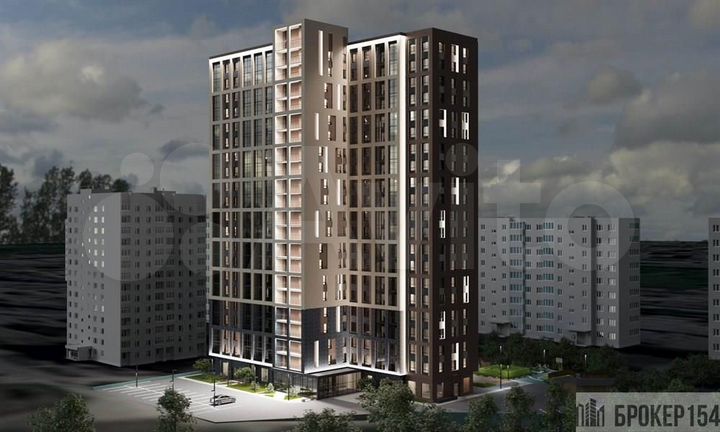 1-к. квартира, 35,1 м², 10/21 эт.