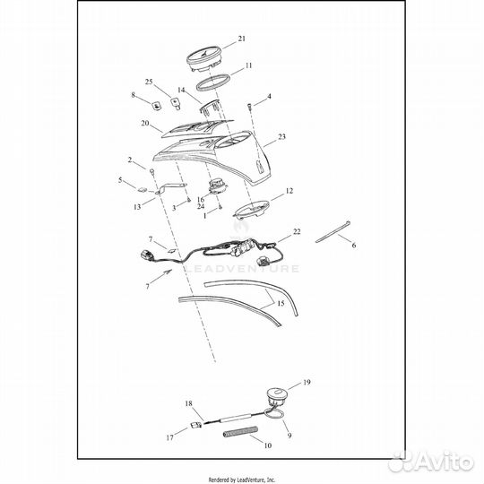 Блок индикаторов 69200124