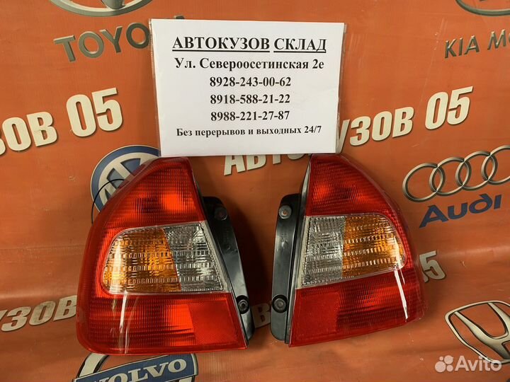 Фонари задние Хендай акцент