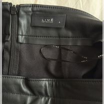 Юбка кожаная lime