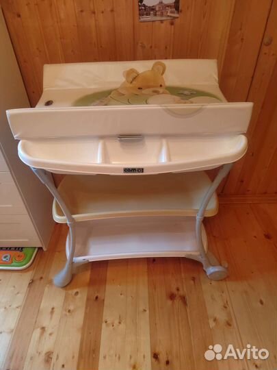 Пеленальный столик с ванночкой cam