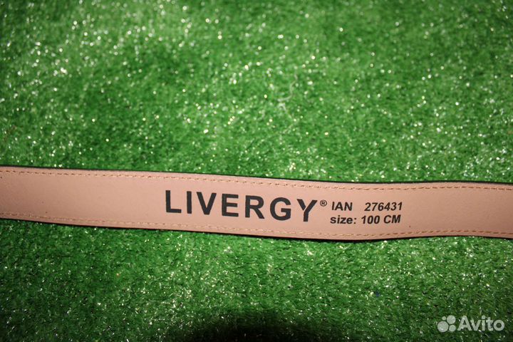 Ремень из натуральной кожи Livergy