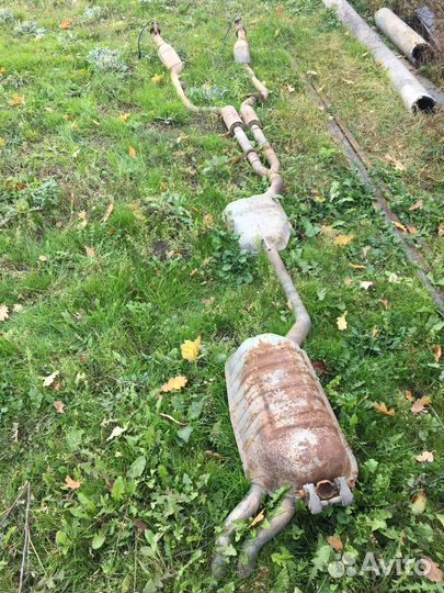 Сстема выхлопа на мерседес 210 1999г