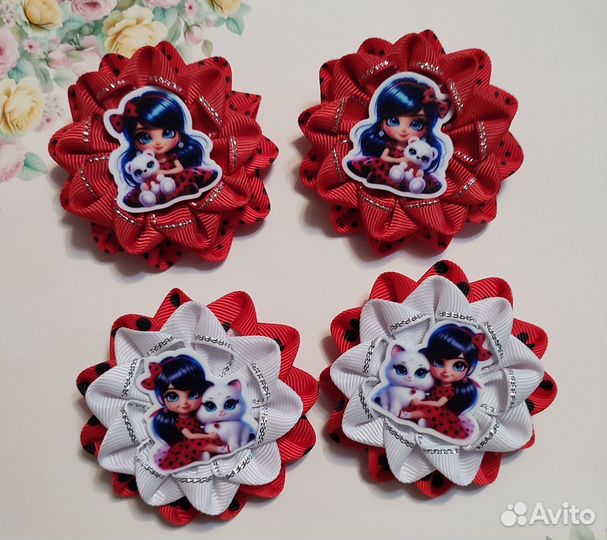 Резинки для волос ручной работы