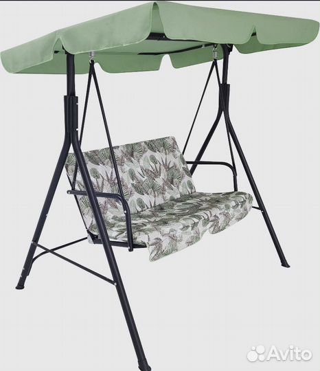 Садовые качели 2-ух местные. Новые