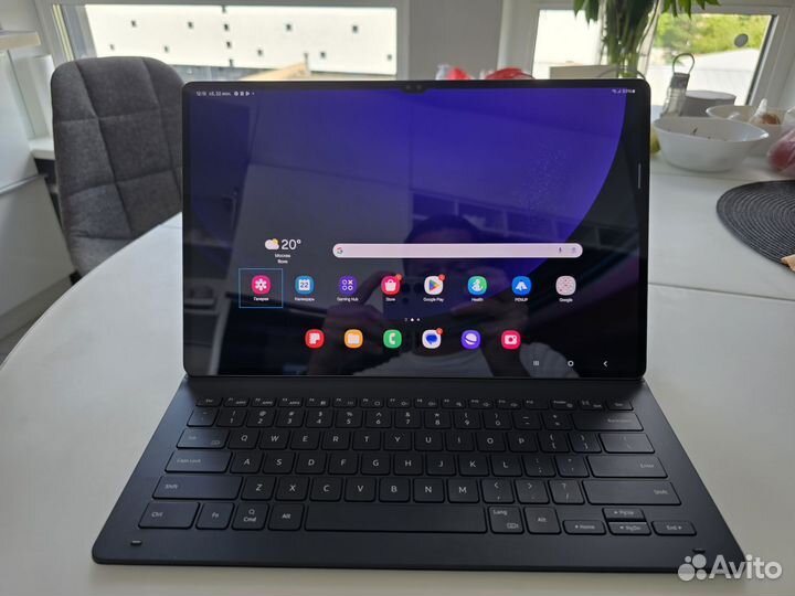 Galaxy Tab S9 Ultra 5G + book cover keyboard slim