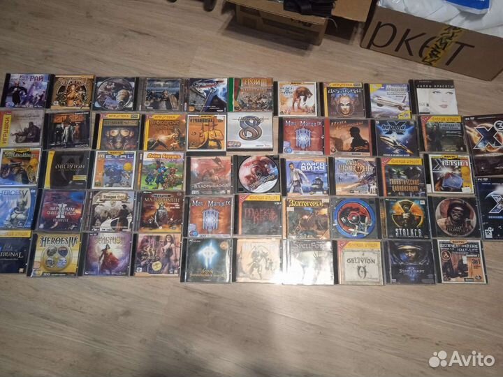 Диски с играми 1С