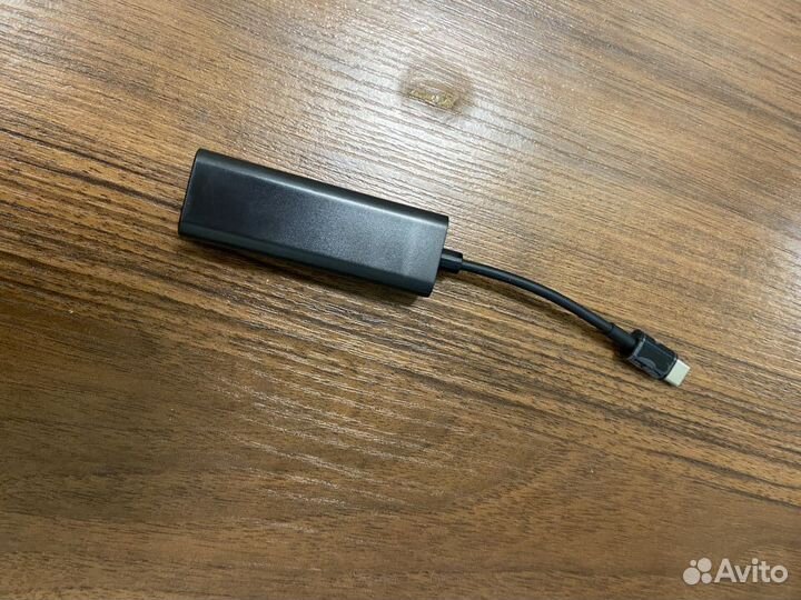 Переходник Magsafe 1/2 - USB Type-C - черный
