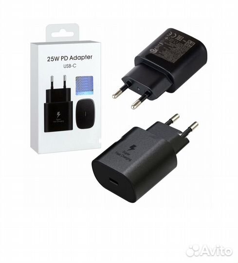Адаптер Samsung Adapter 25W PD USB-C Black