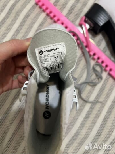 Коньки фигурные 34 размер