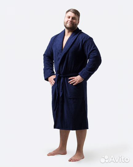 Махровый халат с именной вышивкой на заказ