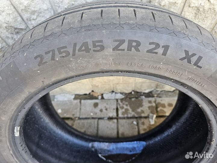 Continental SportContact 6 275/45 R21 и 315/40 R21 115Y