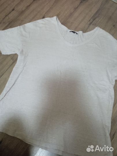 Футболка H&M Linen 52 размера