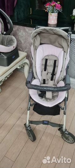 Коляска chicco 3 в 1