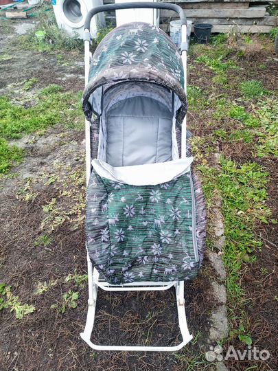 Детские санки коляска бу