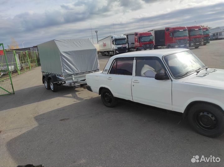 Прицеп оцинкованный 3м двухосный мзса 817731