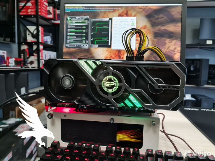 Видеокарта Nvidia RTX 3080 Palit Gamingpro 8GB