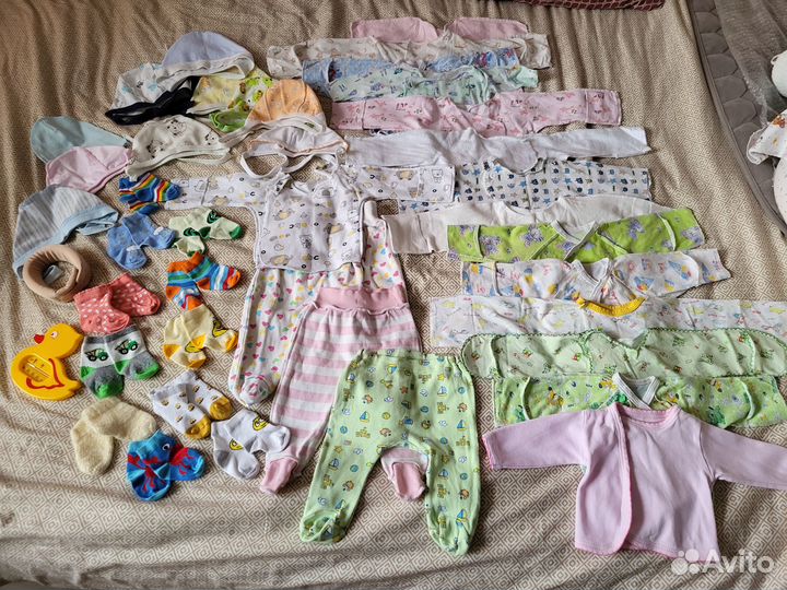 Детские вещи для новорожденных пакетом