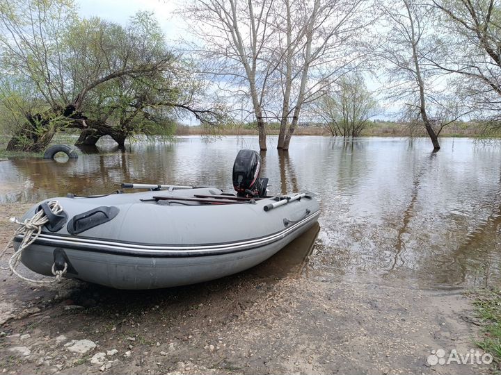 Лодка пвх 320 с мотором 9.9