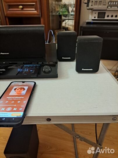 Дом. кинотеатр panasonik.все работает.звук супер