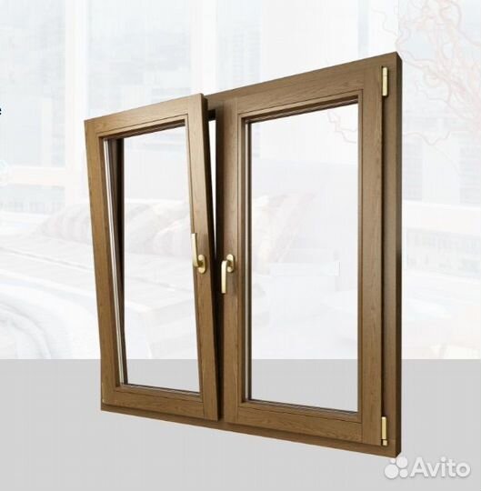 Пластиковые окна с поворотно-откидной створкой