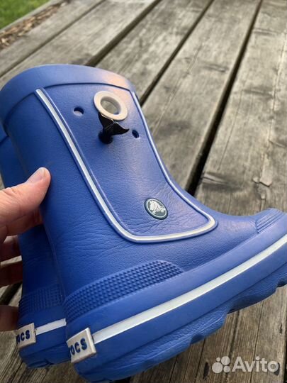 Детские резиновые сапоги crocs 29-30р