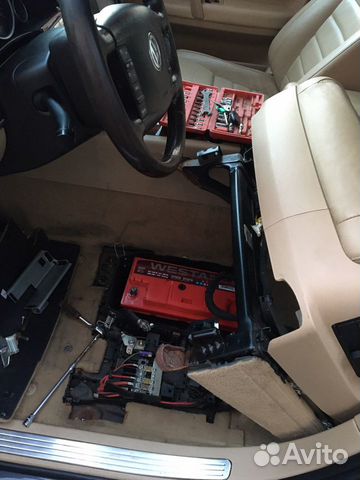 WV touareg аккумулятор автомобильный