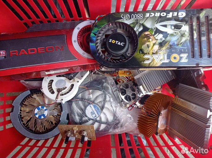 Охлаждение для видеокарт одним лотом