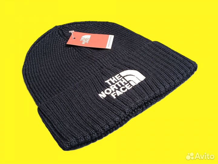 Шапка THE north face синяя