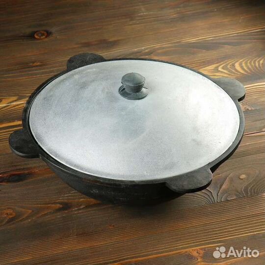 Казан чугунный 12 литров