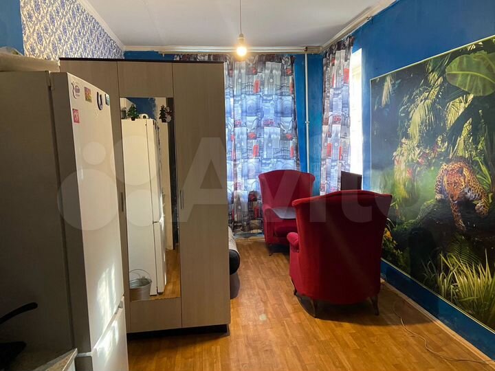 Комната 17 м² в 1-к., 3/4 эт.