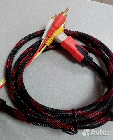 Кабель hdmi - 3RCA