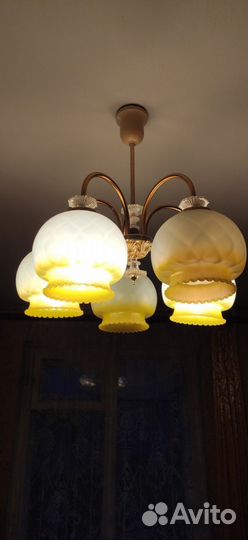 Люстра и бра СССР